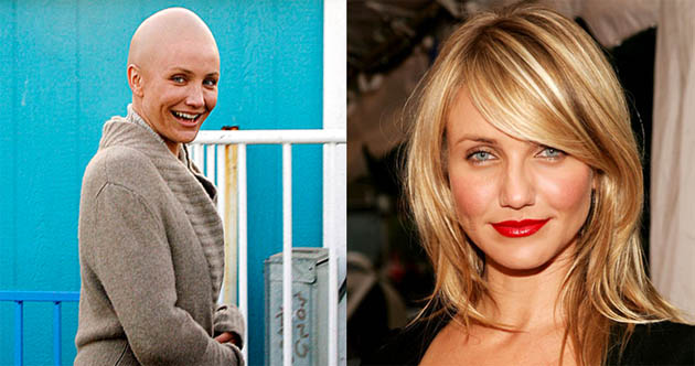 Women Celebrities With Shaved Heads 